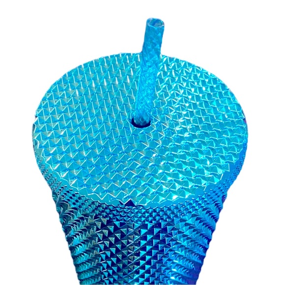 Limited Edition Starbucks Venti 24oz Teal Studded Tumbler - Picture 5 of 11